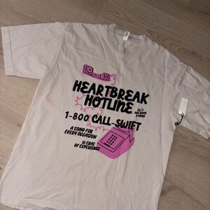 Taylor Swift Heartbreak Hotline Graphic T-Shirt